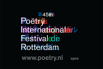 Poetry International Festival Rotterdam